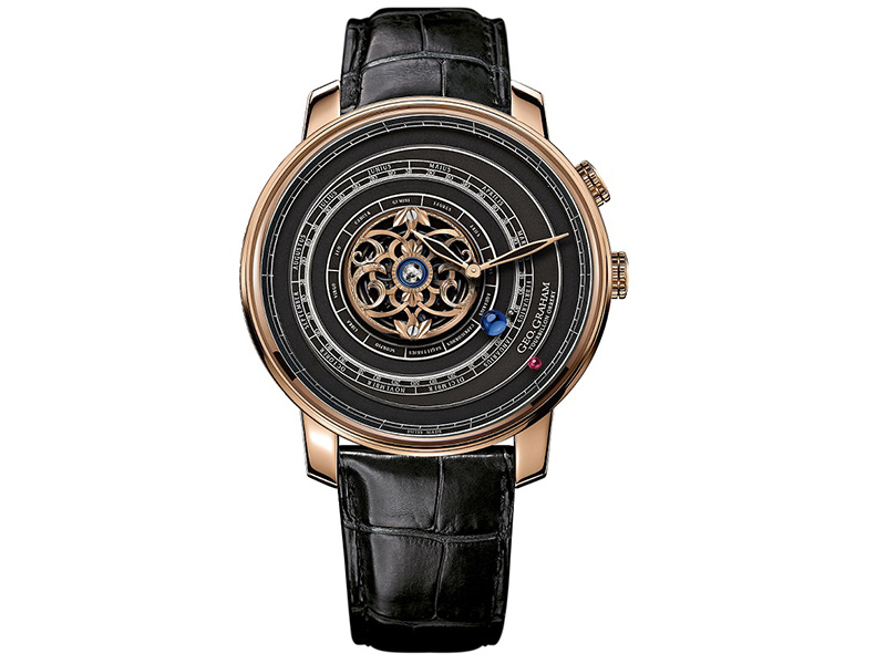 غراهام تتألق بإصدار Geo-Graham Orrery Tourbillon المحدود... يمزج بين علم الساعات والكون
